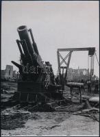 cca 1916 Harctéri felvétel az I. világháborúban, 1 db modern nagyítás, jelzés nélkül, 21x15 cm