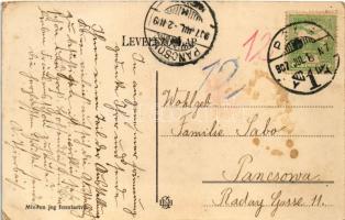 1907 Pécs, Országos kiállítás, Hajózási és erdészeti pavilonok (fl)