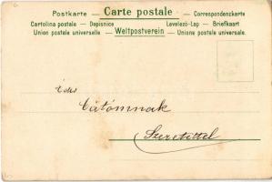 Pillangó tündér. Horváth Kálmán és társa / Butterfly fairy. litho (EK)