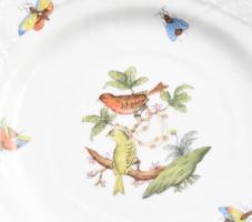 Herend Rothschild mintás 6 darab kistányér. Jelzett, hibátlan, d: 15,5 cm