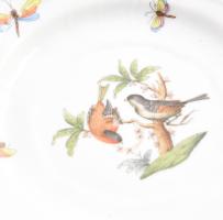 Herend Rothschild mintás 6 darab kistányér. Jelzett, hibátlan, d: 15,5 cm