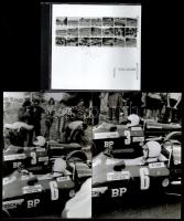 1969 Sopron Grand Prix fotói, 21 db fotó, 25 kocka negatív, valamint CD-rom melléklet a fotókkal, fo...