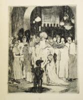 XVIII-XIX. századi rajzok, metszetek grafikák gyűjteménye, egészen a XX. sz. elejéig. Rézkarcok, műv...