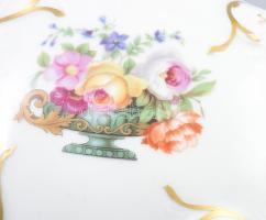 2 db német porcelán bonbonier, Ilmenau Echt Kobalt és Moliére Bavaria. Matricás, jelzett, kis kopott...