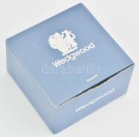 Wedgwood angol relief díszítéses biszkvit porcelán gyűrűtartó szelence. Eredeti csomagolásában, dobo...