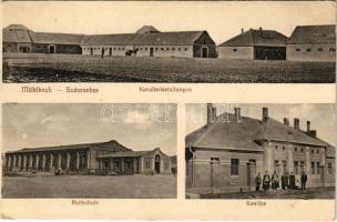 Szászsebes, Mühlbach, Sebesul Sasesc, Sebes; Kavalleriestallungen, Reitschule, Kantine / Katonai lovas laktanya, istálló, lovarda és étkezde / Military cavalry barracks, stables, horse riding school, canteen (EK)