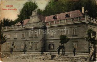 1909 Zalatna, Zlatna; Lukács Béla miniszter kastélya. Lobstein Lázár kiadása / castle (EB)