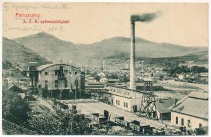 1916 Petrozsény, Petrosani; S.T.K. (Salgótarjáni Kőszánbánya) szénosztályozó, iparvasút. W.L. Bp. 1689. / coal mine, industrial railway (EB)