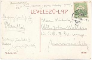 1916 Petrozsény, Petrosani; S.T.K. (Salgótarjáni Kőszánbánya) szénosztályozó, iparvasút. W.L. Bp. 16...