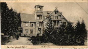 1903 Tusnádfürdő, Baile Tusnad; Bánffy villa (vágott / cut)