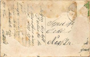 1915 Prázsmár, Tartlau, Presmer, Prejmer; Kirchenburg / Erődtemplom / castle church (Rb)