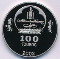 Mongólia 2002. 100T Cu-Ni "Atlantai Olimpiai Játékok 1996" T:PP Mongolia 2002. 100 Togrog ...