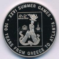 Mongólia 2002. 100T Cu-Ni "Atlantai Olimpiai Játékok 1996" T:PP Mongolia 2002. 100 Togrog Cu-Ni "Olympic Games Atlanta 1996" C:PP