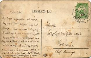 1910 Kézdivásárhely, Targu Secuiesc; Fő tér, piac, Wertán testvérek, Zalaváry Béla és Csiszár József...