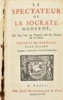 Le spectateur, ou Le Socrate moderne, ou l'on voit un portrait naif des moeurs de ce siecle. To...