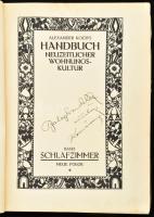 Alexander Koch's Neuzeitlicher Wohnungskultur című könyvsorozatának kötete: Schlafzimmer. Berli...