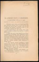 Radvánszky Béla, báró: Emlékbeszéd gróf Andrássy Manó lev. tag felett. A Magyar Tudományos Akadémia ...