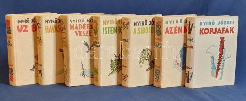 Nyirő József
Hét kötet Nyirő József munkáiból, egységes, színes, Toncz Tibor által illusztrált hali...