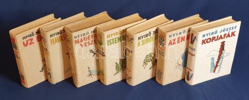 Nyirő József
Hét kötet Nyirő József munkáiból, egységes, színes, Toncz Tibor által illusztrált hali...