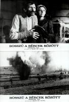 cca 1974 ,,Bosszú a bércek között" című csehszlovák film jelenetei és szereplői, 9 db vintage p...