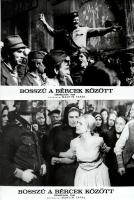 cca 1974 ,,Bosszú a bércek között" című csehszlovák film jelenetei és szereplői, 9 db vintage p...