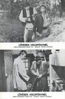 cca 1980 ,,Lövések holdfénynél" című román film jelenetei és szereplői, 8 db produkciós filmfot...