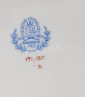 Herendi Viktória mintás 71 darabos étkészlet. Jelzett, kézzel festett, zömmel egy készletből való gy...