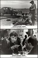 cca ,,Csillagos jegy" című szovjet film jelenetei és szereplői, 11 db vintage produkciós filmfotó (vitrinfotó, lobbyfotó) ezüst zselatinos fotópapíron, a használatból eredő (esetleges) kisebb hibákkal, 18x24 cm