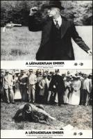 cca 1985 előtti ,,A láthatatlan ember" című szovjet film jelenetei és szereplői, 5 db vintage p...