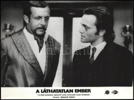 cca 1985 előtti ,,A láthatatlan ember" című szovjet film jelenetei és szereplői, 5 db vintage p...