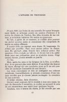 Raymond Garnier francia abbé, az 1970-es évek trouhans-i migránsproblémája feldolgozójának saját kez...