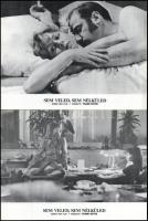 cca 1978 ,,Sem veled, sem nélküled" című NDK-beli film jelenetei és szereplői, 8 db produkciós ...