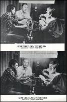 cca 1978 ,,Sem veled, sem nélküled" című NDK-beli film jelenetei és szereplői, 8 db produkciós ...