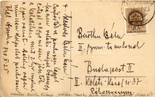 1940 Erdőtelek, Bartha Kálmán szőlőtelepe a tulajdonossal és Maczky Gyula főjegyzővel. photo (EK)