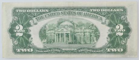 Amerikai Egyesült Államok 1953-1957 (1953). 2$ piros pecséttel "A 25514568 A", "Ivy B...