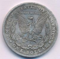 Amerikai Egyesült Államok 1899 (1997?) 1$ ezüstözött Cu "Lucifer" fantáziaveret T:AU
USA ...