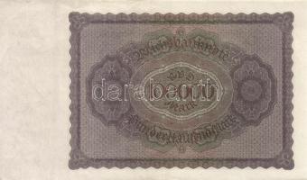 Német Birodalom / Weimari Köztársaság 1923. 100.000M birodalmi nyomat T:I-