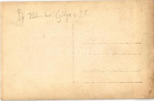 Budapest VIII. Galbavy Gyula festő és mázoló mester üzlete. Gólya utca 27. (ma Bókay János utca), ph...