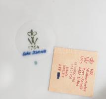 Wallendorf kínálótálca. Jelzett, hibátlan, 33x23 cm