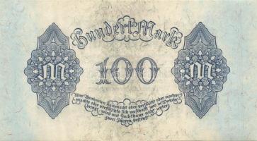 Német Birodalom / Weimari Köztársaság 1922. 100M T:I-