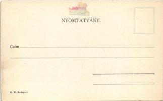 Budapest V. Deák Ferenc szobor, Lloyd palota, mely elpusztult a második világháborúban, Dunai rakpar...