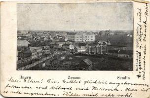 1905 Zimony, Semlin, Zemun; látkép / general view (EK)