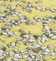 Edita Ambrušová (1920-2015), szlovák festő: Kagylók, 1978. Szitanyomat, papír. Jelzett. Számozott (2...