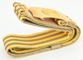 Magyar néphadsereg műszaki ezredesi egyenruhához tartozó díszöv, szép, megkímélt állapotban