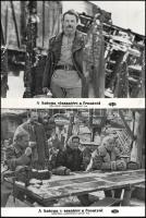 cca 1972 ,,A katona visszatért a frontról" című szovjet film jelenetei és szereplői, 20 db vint...