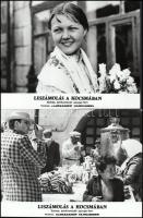 cca 1978 ,,Leszámolás a kocsmában" című szovjet film jelenetei és szereplői, 16 db vintage prod...