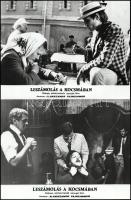 cca 1978 ,,Leszámolás a kocsmában" című szovjet film jelenetei és szereplői, 16 db vintage prod...