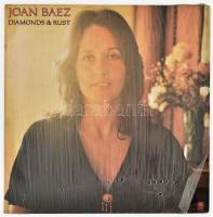 Joan Baez: Diamonds and Rust. 1975. A&M 89049XOT, Germany, Vinyl, VG+ (Külső tok fóliában ás apró szakadással, belső tokon dalszövegekkel, ragasztása elvált).