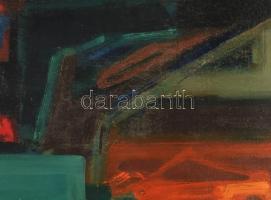 Freytag Zoltán (Gödreszentmárton, 1901 - Budapest, 1983): Continuo, 1966
 olaj, vászon. Jelzett. Há...