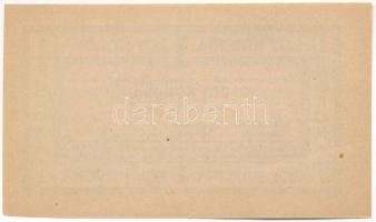 Sárospatak 1919. 1K számozás nélküli T:AU sarokhajlás, tűlyuk / 
Hungary / Sárospatak 1919. 1 Koron...